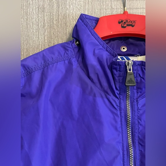 Vintage 90’s Adidas Puffer Coat - Three Stripe Full Zip - Size XL - Picture 3 of 15